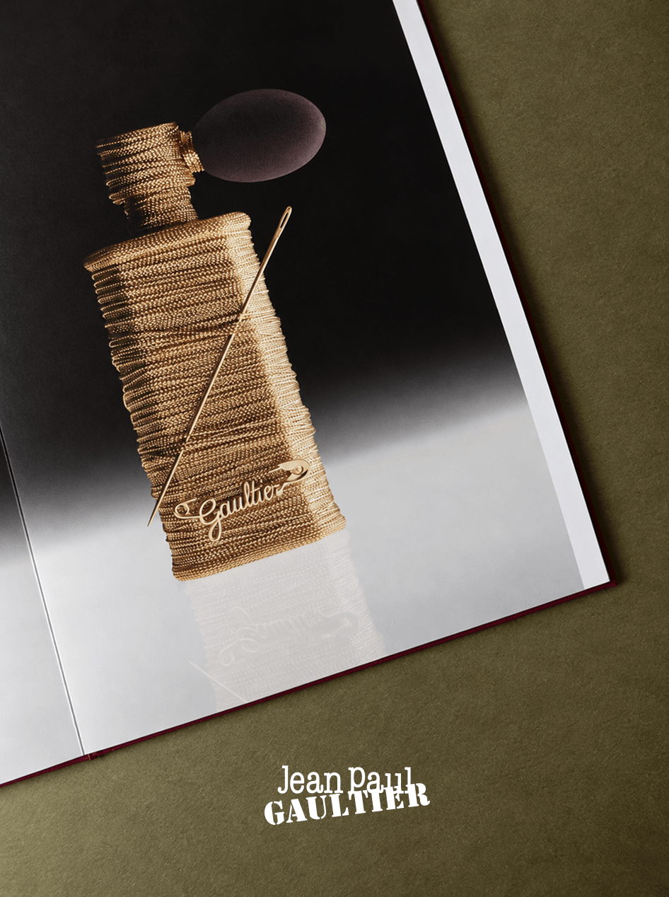 Jean-Paul Gaultier, Haute Parfumerie - Design Éditorial